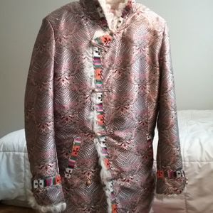Tibetan wool-lined jacket